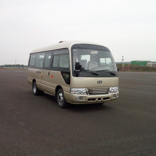 اتوبوس های 7 متری با موتور دیزل با 27 صندلی تعلیق بهار برگ و فرمان LHD RHD