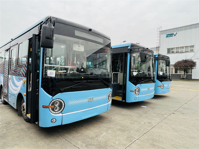ZEV 6M Mini City Bus الکتریکی وسیله نقلیه انرژی جدید که به عنوان اتوبوس حمل و نقل عمومی یا اتوبوس اتوبوس اجتماعی استفاده می شود