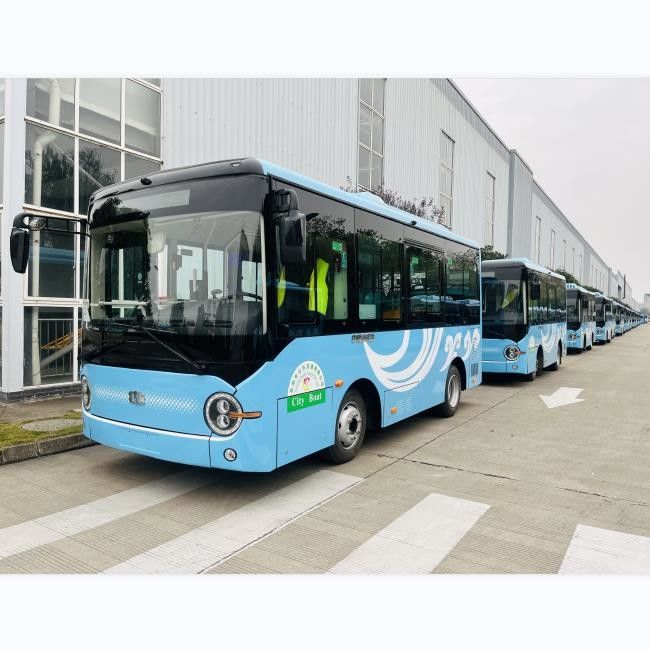 ZEV 6M Mini City Bus الکتریکی وسیله نقلیه انرژی جدید که به عنوان اتوبوس حمل و نقل عمومی یا اتوبوس اتوبوس اجتماعی استفاده می شود