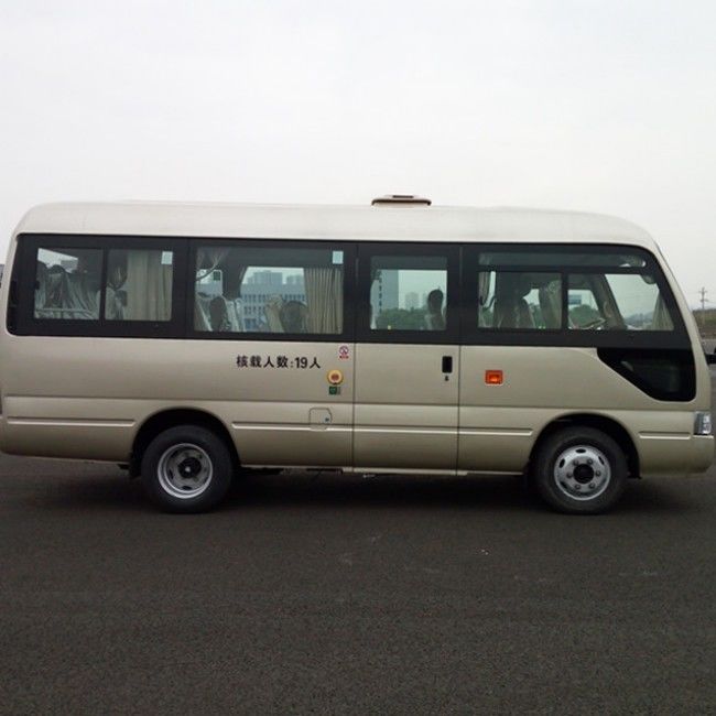 19 صندلی ZEV Bus Mini Bus الکتریکی با AC LHD / RHD 100 کیلومتر در ساعت حداکثر سرعت