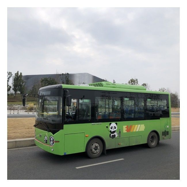 اتوبوس برقی خالص LHD 6.6 متری E-Bus با شارژ فلش پوشش کف