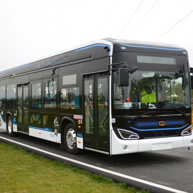 اتوبوس برقی شهری 280-650 کیلومتری LHD 12 متری با طبقه پایین E-Bus با 46 صندلی