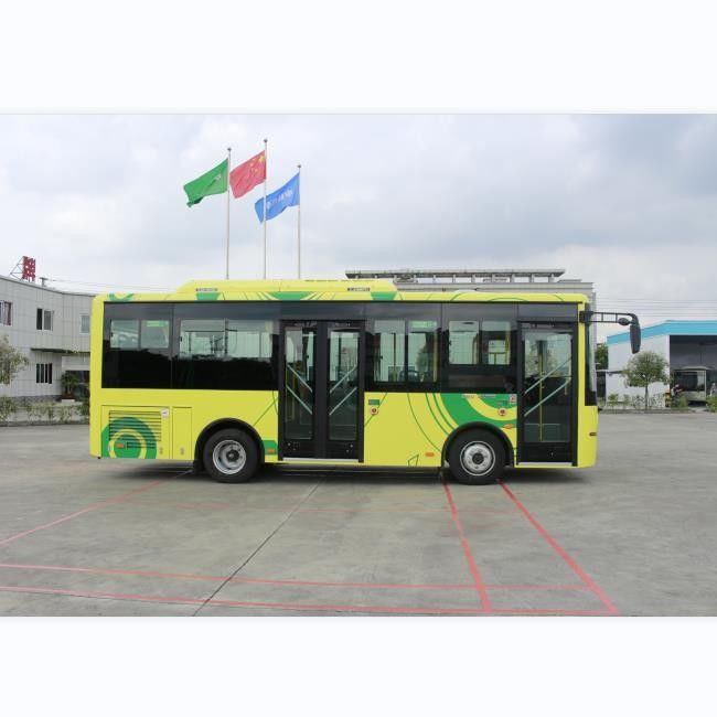 7.3m دیزل اتوبوس شهری مینی اتوبوس 25 نفره با انتشار یورو 4 برای حمل و نقل شهری