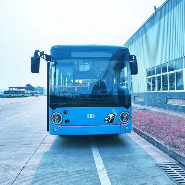 6.6m مینی بس الکتریکی ماشین شارژ باتری LHD RHD 23 صندلی برای خدمات اتوبوس