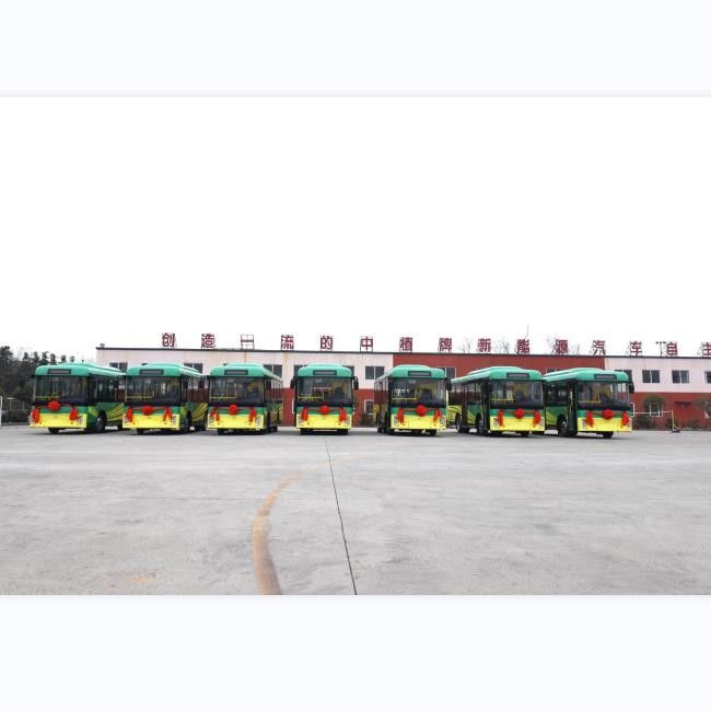 ZEV 7.7m Diesel City Bus با 25 صندلی YC4D140-45 موتور و تهویه مطبوع