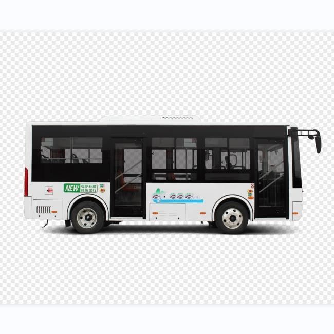 6.6 متری 16 صندلی مینی اتوبوس الکتریکی اتوبوس الکترونیک LHD سبز اتوبوس شهری برای حمل و نقل عمومی