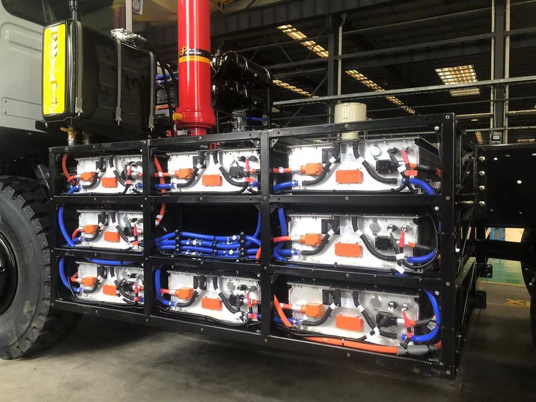 کامیون معدن 110 تن با باتری LFP 528kWh برای حمل و نقل مستقل بدون انتشار