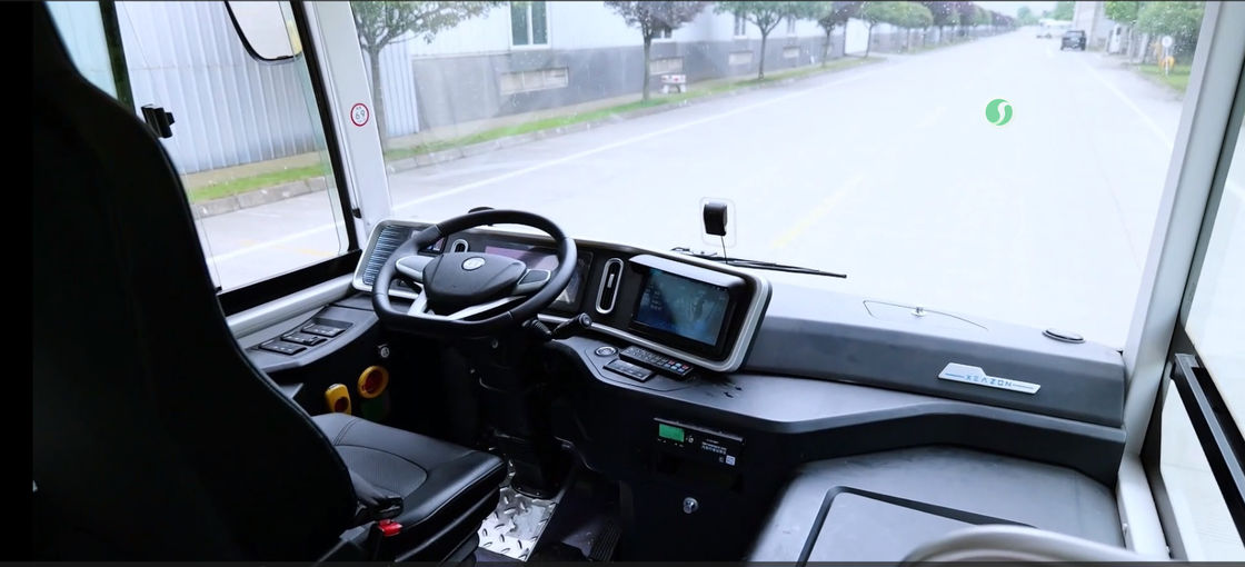 اتوبوس برقی 5.4 متری مینی برقی 11 نفره اتوبوس برقی دوربرد برای حمل و نقل شهری