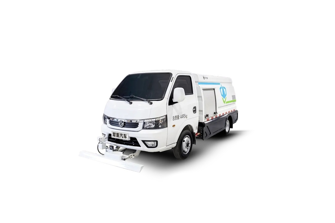 Pure Electric 4.5T Sanitation Vehicle with 2m³ Clean Water Tank and  for Road Maintenance