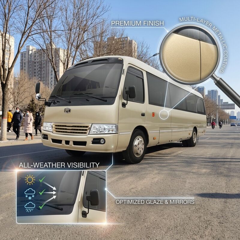 6 متر و 19 صندلی Zev Bus LHD Energy Retrieve Pure Electric Mini Bus 89.7 Kwh