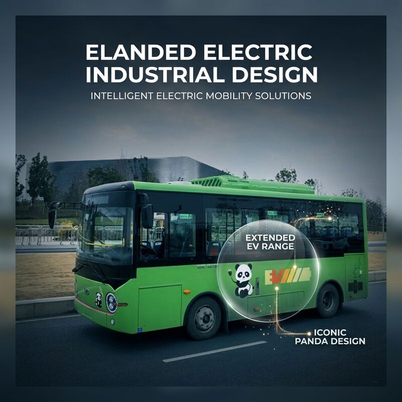 اتوبوس برقی خالص LHD 6.6 متری E-Bus با شارژ فلش پوشش کف