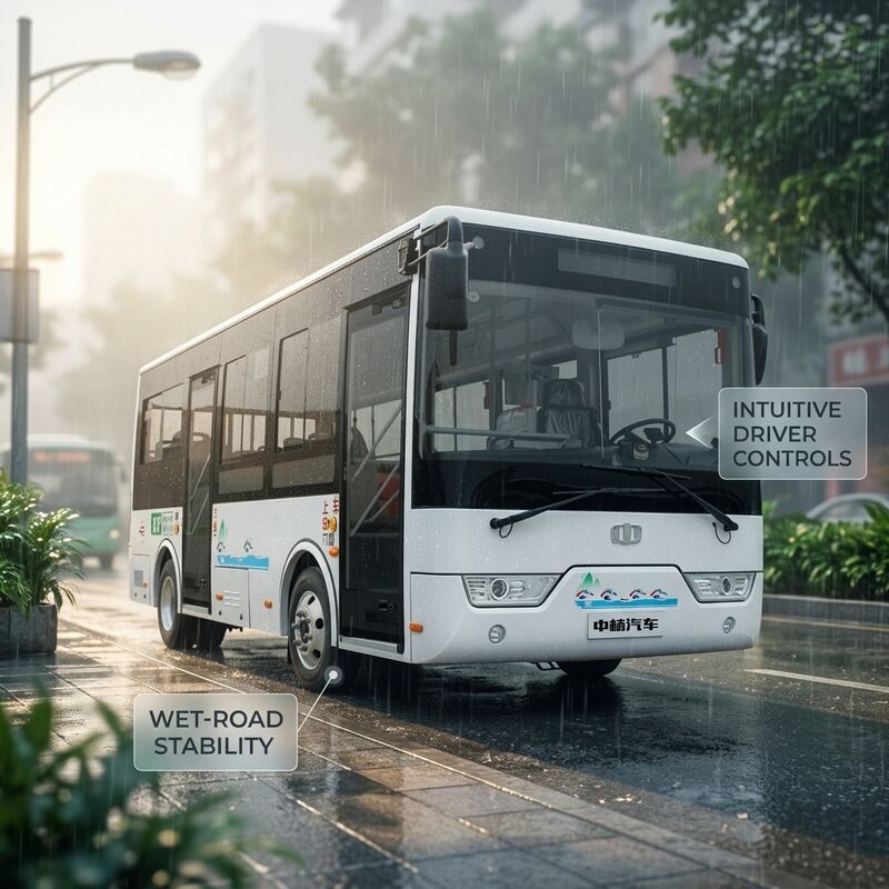 6.6m 16 صندلی LHD Mini Bus الکتریکی برای حمل و نقل عمومی شهری