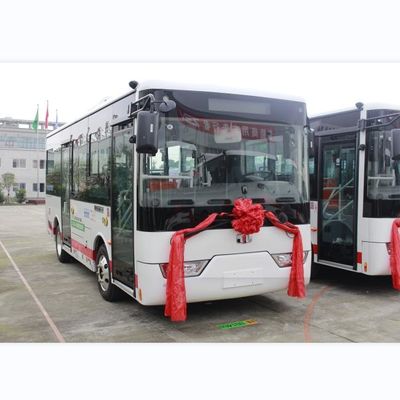 6.6m اتوبوس الکترونیک 16 نفره اتوبوس الکتریکی کوچک 110kW / Rpm