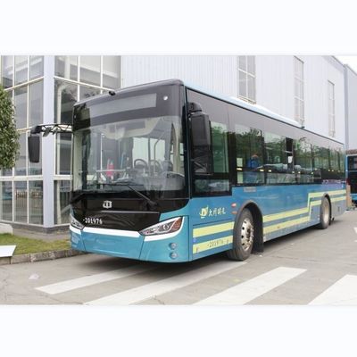 10.5m اتوبوس شهری الکتریکی صفر انتشار با ظرفیت 30 صندلی 268.7kwh باتری LiFePo4 و دامنه رانندگی ≥250km
