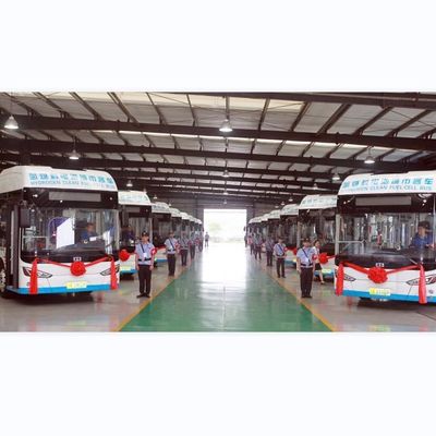 اتوبوس 10.5 متری 27 صندلی با سلول سوختی هیدروژنی الکتریکی LHD آلایندگی صفر