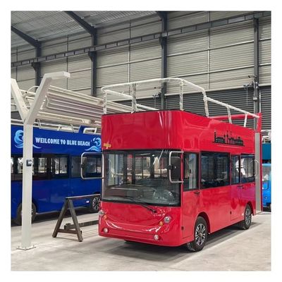 چرخ دستی های گلف سفارشی برقی دو طبقه با 1 سال گارانتی 5390x1710x3060mm