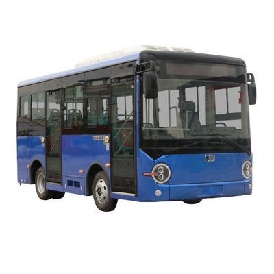 6.6m زف اتوبوس اتوبوس شهری الکتریکی حمل و نقل سازگار با محیط زیست با سرعت 69 کیلومتر در ساعت