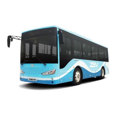 10.5 متر طول 30 صندلی اتوبوس الکتریکی خالص با خنک کننده برق برای حمل و نقل شهری