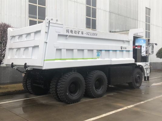 کامیون معدن برقی با بار مفید 110 تن با باتری LFP 528kWh و حمل و نقل مستقل