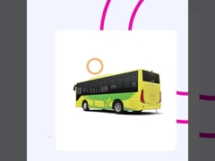 اتوبوس برقی 8 متری 29 مسافری بدون آلایندگی 69 کیلومتر بر ساعت